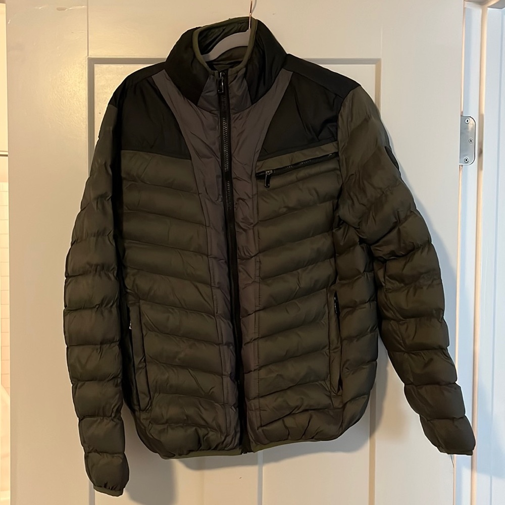 CATO olive green light puffer jacket